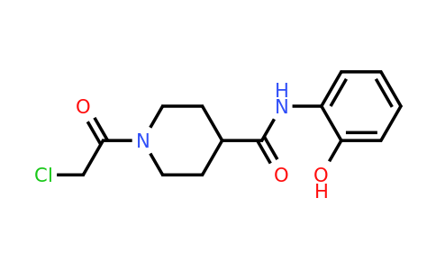 CAS 1087792-13-9 | 1-(2-Chloroacetyl)-N-(2-hydroxyphenyl)piperidine-4-carboxamide