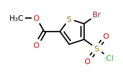 CAS 1087792-15-1 | Methyl 5-bromo-4-(chlorosulfonyl)thiophene-2-carboxylate