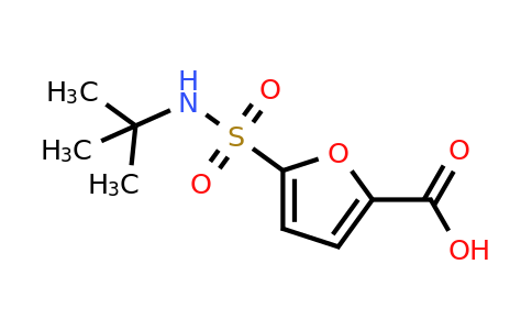 CAS 1087792-16-2 | 5-(tert-Butylsulfamoyl)furan-2-carboxylic acid