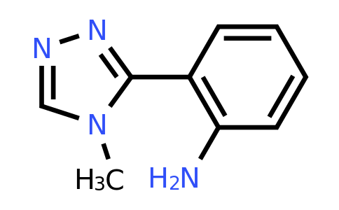 CAS 1087792-28-6 | 2-(4-Methyl-4H-1,2,4-triazol-3-yl)aniline
