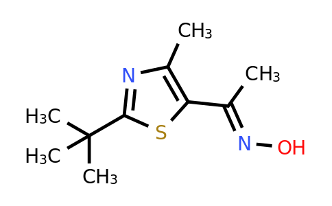 CAS 1087792-29-7 | N-[1-(2-Tert-Butyl-4-Methyl-1,3-Thiazol-5-Yl)Ethylidene]Hydroxylamine