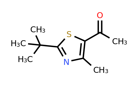 CAS 1087792-30-0 | 1-(2-tert-Butyl-4-methyl-1,3-thiazol-5-yl)ethan-1-one