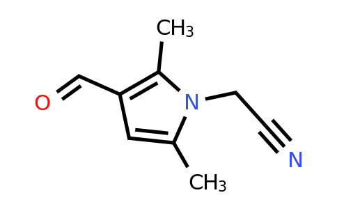 2-(3-Formyl-2,5-dimethyl-1H-pyrrol-1-yl)acetonitrile