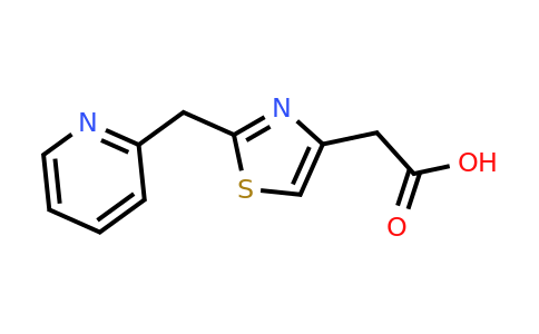 CAS 1087792-42-4 | 2-[2-(Pyridin-2-ylmethyl)-1,3-thiazol-4-yl]acetic acid