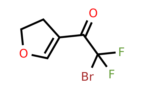 CAS 1087792-68-4 | 2-Bromo-1-(4,5-dihydrofuran-3-yl)-2,2-difluoroethan-1-one