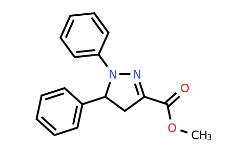 CAS 1088200-27-4 | Methyl 1,5-diphenyl-4,5-dihydro-1H-pyrazole-3-carboxylate