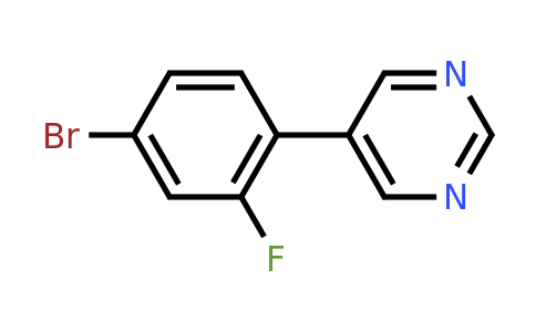 CAS 1088410-67-6 | 5-(4-Bromo-2-fluorophenyl)pyrimidine