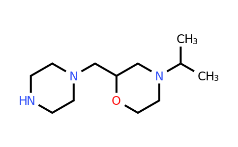 CAS 1088710-28-4 | 2-(Piperazin-1-ylmethyl)-4-(propan-2-yl)morpholine
