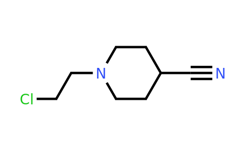 CAS 108890-51-3 | 1-(2-Chloroethyl)piperidine-4-carbonitrile