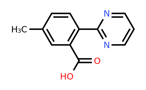 CAS 1088994-22-2 | 5-Methyl-2-(pyrimidin-2-yl)benzoicacid