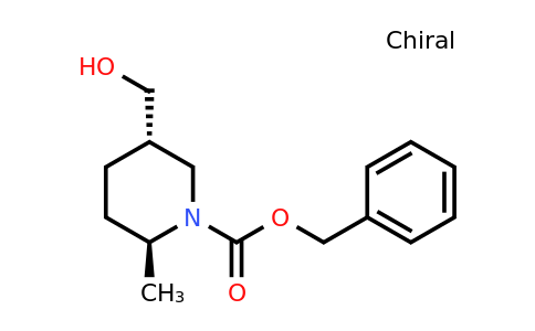 CAS 1088994-48-2 | benzyl trans-5-(hydroxymethyl)-2-methyl-piperidine-1-carboxylate