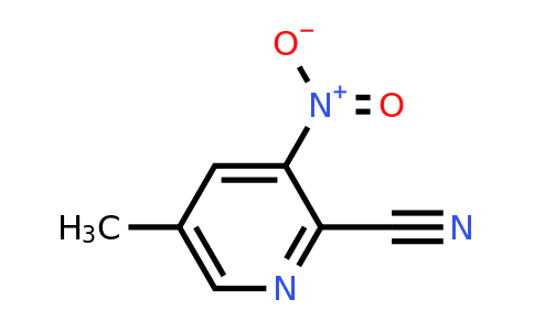 CAS 1089330-68-6 | 5-methyl-3-nitropyridine-2-carbonitrile