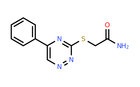 CAS 1089344-20-6 | 2-((5-Phenyl-1,2,4-triazin-3-yl)thio)acetamide