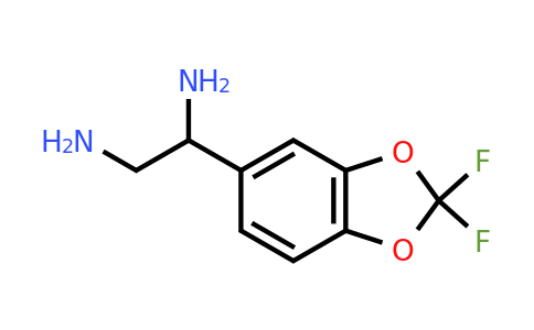 CAS 1089345-78-7 | 1-(2,2-Difluorobenzo[d][1,3]dioxol-5-yl)ethane-1,2-diamine