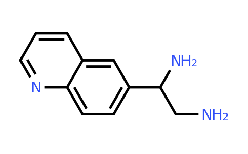 CAS 1089346-08-6 | 1-(quinolin-6-yl)ethane-1,2-diamine