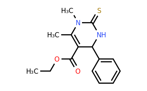CAS 108958-81-2 | Ethyl 1,6-dimethyl-4-phenyl-2-thioxo-1,2,3,4-tetrahydropyrimidine-5-carboxylate