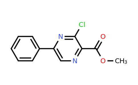 CAS 109019-16-1 | Methyl 3-chloro-5-phenylpyrazine-2-carboxylate