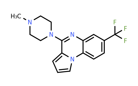 CAS 109028-09-3 | 4-(4-Methylpiperazin-1-yl)-7-(trifluoromethyl)pyrrolo[1,2-a]quinoxaline