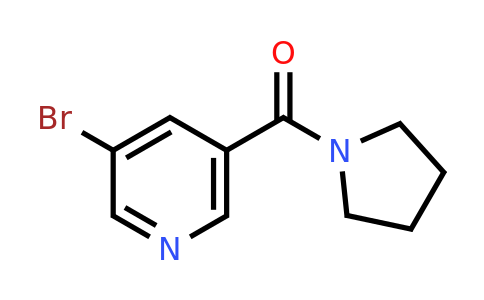 CAS 1090388-79-6 | 3-Bromo-5-(pyrrolidinocarbonyl)pyridine
