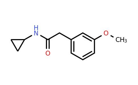 CAS 1090488-44-0 | N-Cyclopropyl-2-(3-methoxyphenyl)acetamide