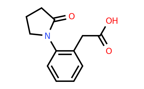 CAS 109049-91-4 | 2-(2-(2-Oxopyrrolidin-1-yl)phenyl)acetic acid