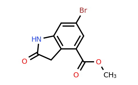 CAS 1090903-69-7 | methyl 6‐bromo‐2‐oxo‐2,3‐dihydro‐1h‐indole‐4‐carboxylate