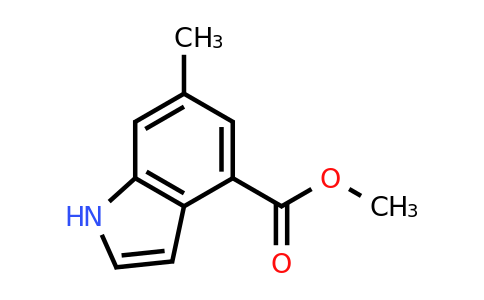 CAS 1090903-90-4 | methyl 6-methyl-1H-indole-4-carboxylate