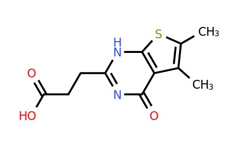 CAS 109164-46-7 | 3-{5,6-dimethyl-4-oxo-1H,4H-thieno[2,3-d]pyrimidin-2-yl}propanoic acid