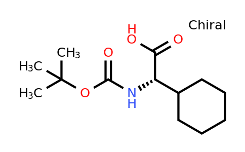 CAS 109183-71-3 | (2S)-2-{[(tert-butoxy)carbonyl]amino}-2-cyclohexylacetic acid