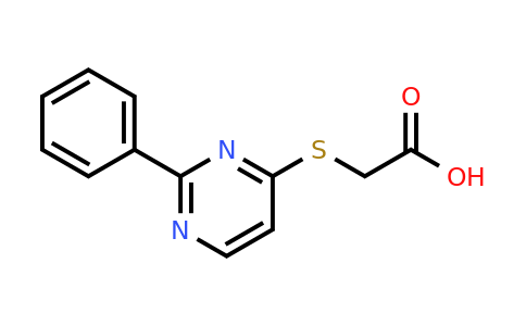 CAS 1091991-76-2 | 2-((2-Phenylpyrimidin-4-yl)thio)acetic acid