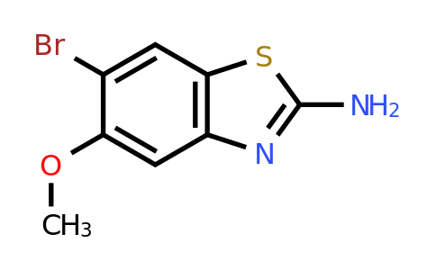 CAS 1092120-21-2 | 6-bromo-5-methoxy-1,3-benzothiazol-2-amine
