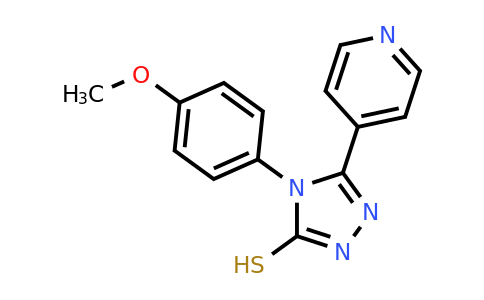 CAS 109220-26-0 | 4-(4-methoxyphenyl)-5-(pyridin-4-yl)-4H-1,2,4-triazole-3-thiol