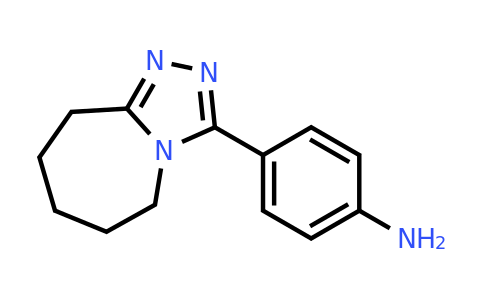 CAS 109220-81-7 | 4-{5H,6H,7H,8H,9H-[1,2,4]triazolo[4,3-a]azepin-3-yl}aniline