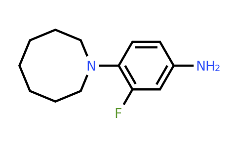CAS 1092279-99-6 | 4-(azocan-1-yl)-3-fluoroaniline
