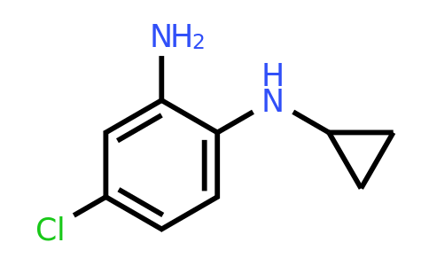 CAS 1092286-35-5 | 4-Chloro-1-N-cyclopropylbenzene-1,2-diamine