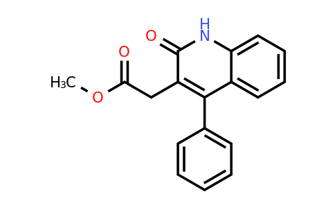 CAS 1092286-54-8 | Methyl 2-(2-oxo-4-phenyl-1,2-dihydroquinolin-3-yl)acetate