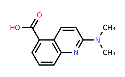 CAS 1092287-35-8 | 2-(Dimethylamino)quinoline-5-carboxylic acid