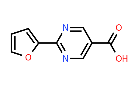 CAS 1092291-13-8 | 2-(furan-2-yl)pyrimidine-5-carboxylic acid