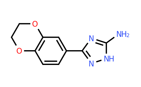 CAS 1092294-05-7 | 3-(2,3-Dihydro-1,4-benzodioxin-6-yl)-1H-1,2,4-triazol-5-amine