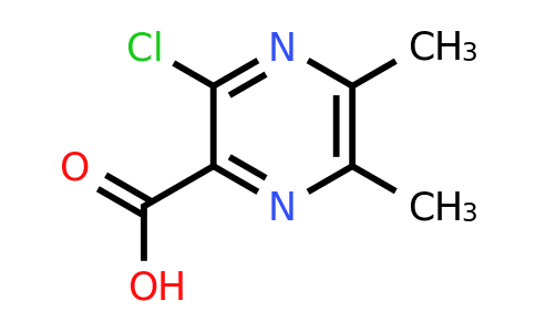CAS 1092299-12-1 | 3-Chloro-5,6-dimethylpyrazine-2-carboxylic acid