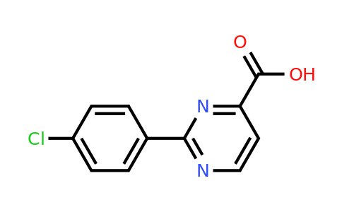 CAS 1092300-50-9 | 2-(4-Chlorophenyl)pyrimidine-4-carboxylic acid