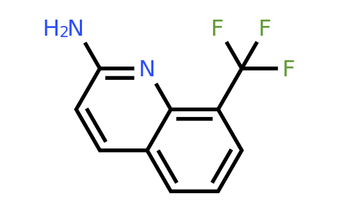 CAS 1092304-80-7 | 8-(Trifluoromethyl)quinolin-2-amine