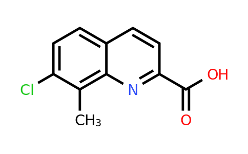 CAS 1092305-25-3 | 7-Chloro-8-methylquinoline-2-carboxylic acid