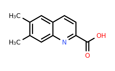 CAS 1092305-30-0 | 6,7-Dimethylquinoline-2-carboxylic acid