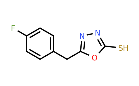 CAS 1092307-68-0 | 5-[(4-Fluorophenyl)methyl]-1,3,4-oxadiazole-2-thiol