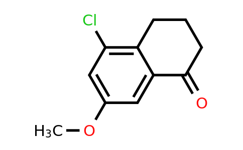 CAS 1092348-22-5 | 5-chloro-7-methoxy-1,2,3,4-tetrahydronaphthalen-1-one