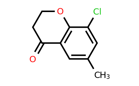 CAS 1092349-58-0 | 8-chloro-6-methyl-3,4-dihydro-2H-1-benzopyran-4-one