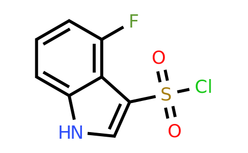 CAS 1092351-41-1 | 4-fluoro-1H-indole-3-sulfonyl chloride