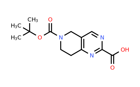 CAS 1092352-58-3 | 6-[(tert-butoxy)carbonyl]-5H,6H,7H,8H-pyrido[4,3-d]pyrimidine-2-carboxylic acid