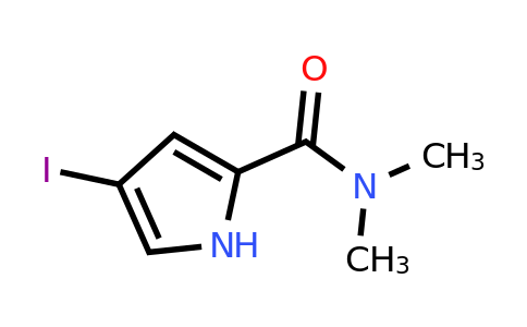 CAS 1092352-92-5 | 4-Iodo-N,N-dimethyl-1H-pyrrole-2-carboxamide